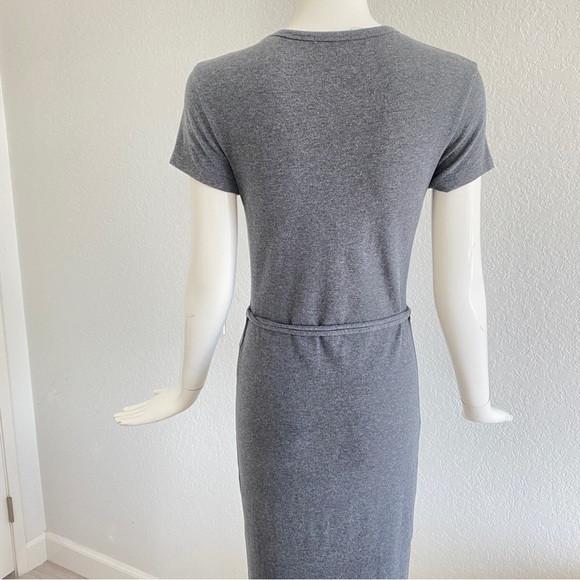 James Perse Short Sleeve Stretch Maxi Dress - Picture 7 of 9